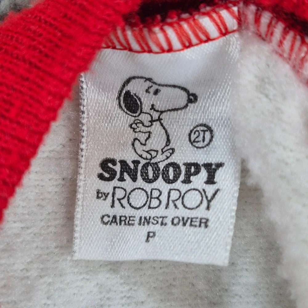 Vintage Snoopy by Rob Roy Sweatshirt Kids 2T Peanuts Woodstock Made in USA